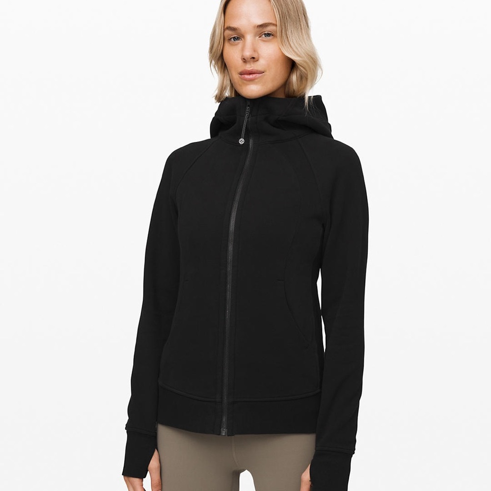 Lululemon women’s black scuba hoodie!